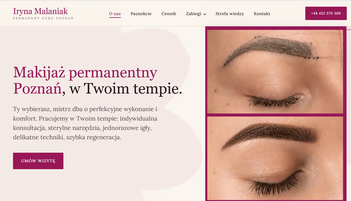 Permanent Guru website homepage